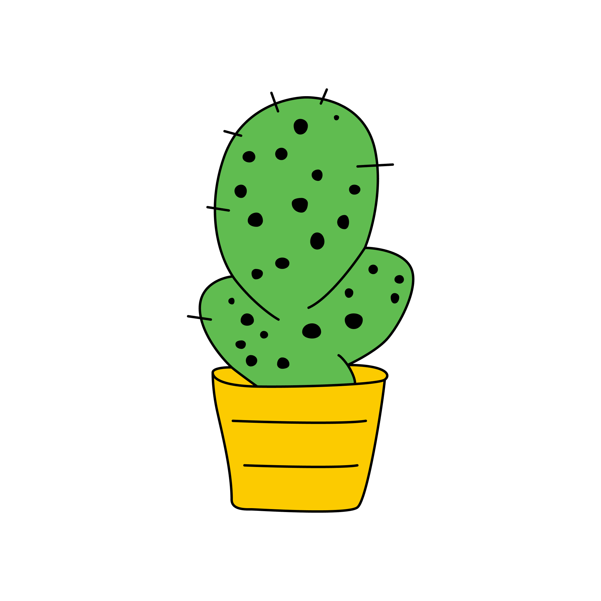 Spiky Dotty Cactus_filled
